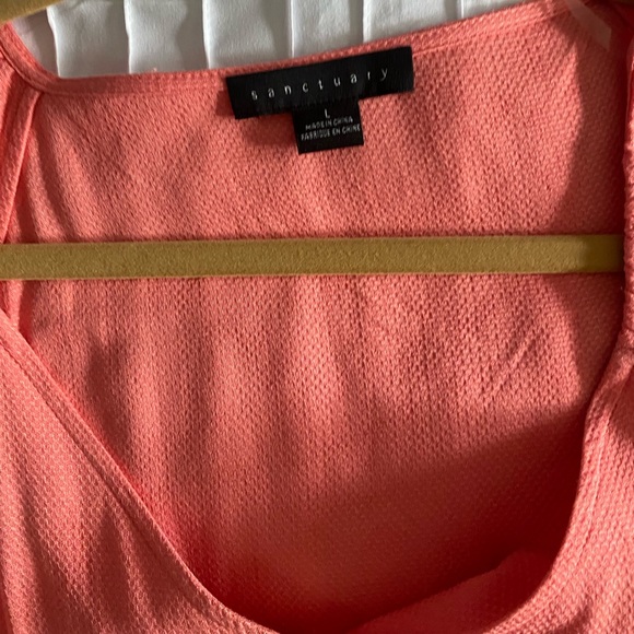 Sanctuary modern button front top - Picture 3 of 9